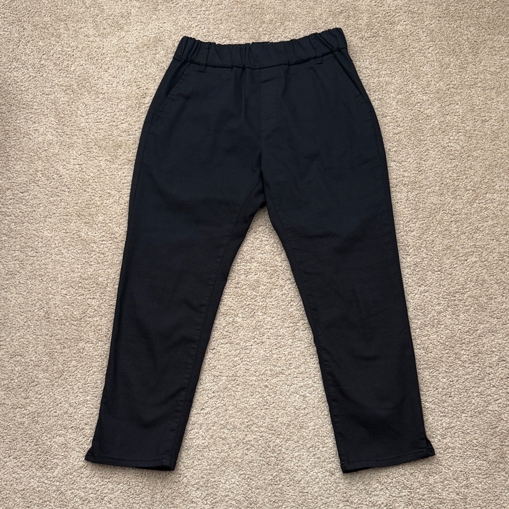 BEVY FLOG Black Cropped Ankle Pants